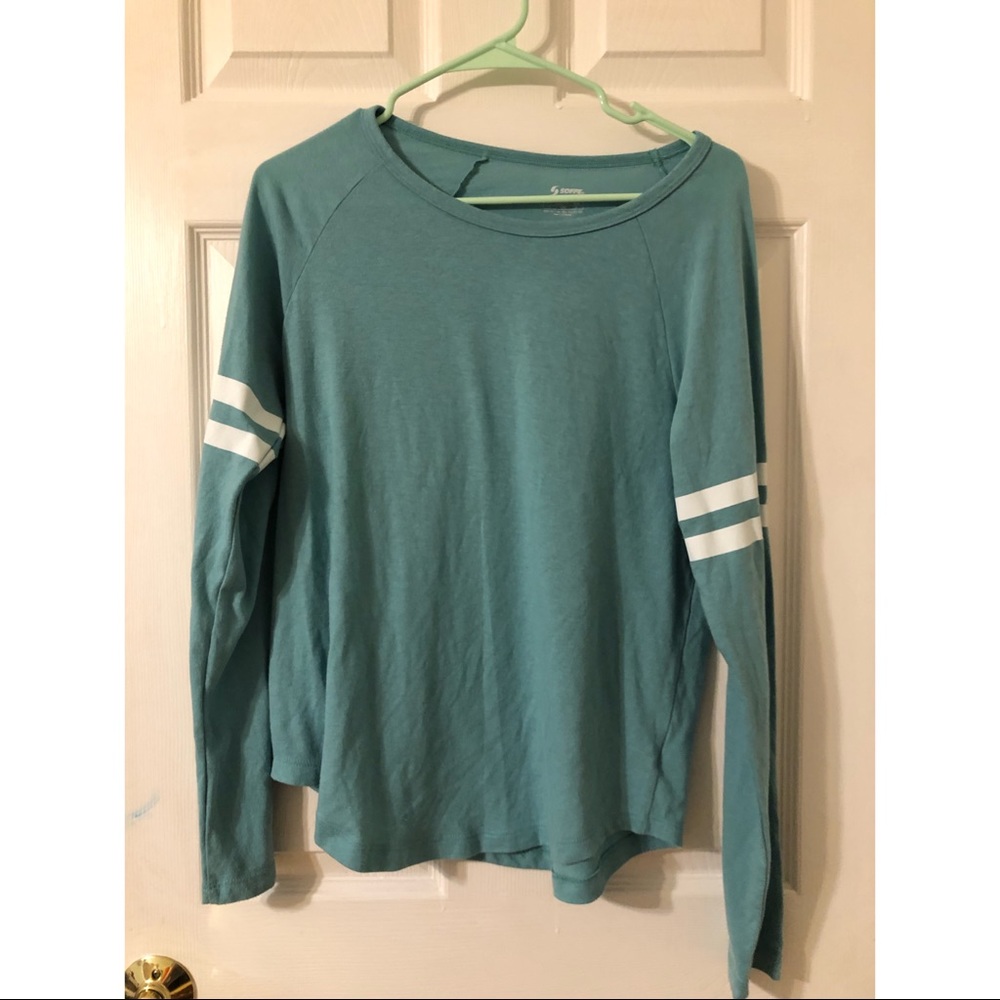 Teal Fan Crew Jersey